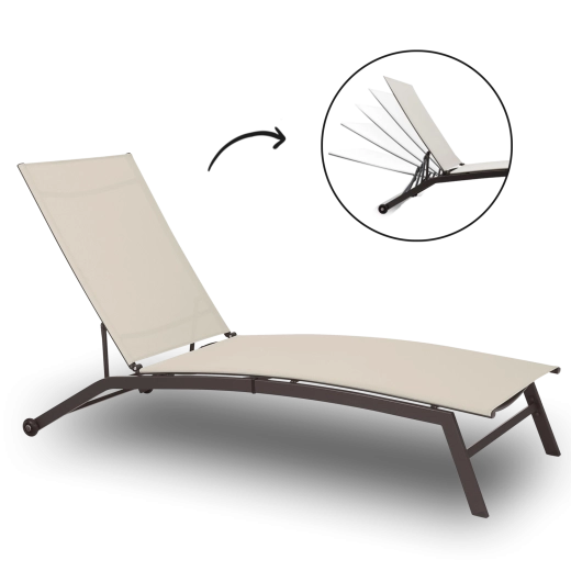 Verstelbare rugleuning voor ultieme ontspanning