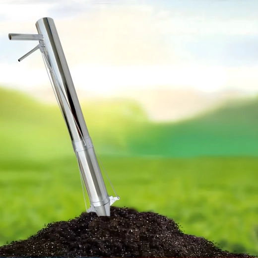 Robuste Edelstahlkonstruktion