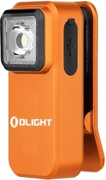 Olight Oclip oranje multifunctionele clipzaklamp