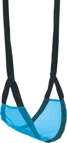 Bino hangende kinderschommel blauw