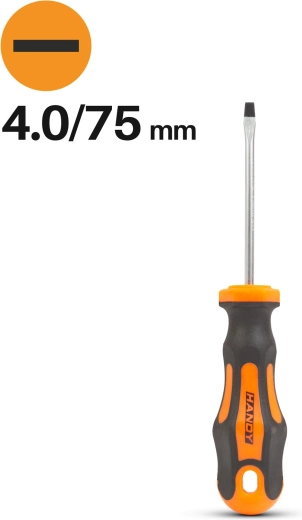 Flathead screwdriver 4.0 × 75 mm
