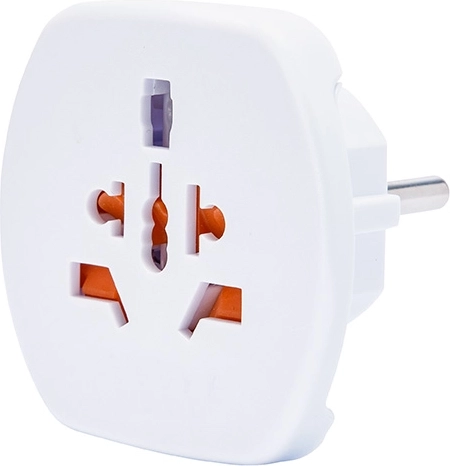Adaptateur de voyage Solight pour prises E/F (Tchéquie/Europe) - 1 pièce