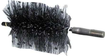 Brosse tubulaire carrée 35 × 70 mm