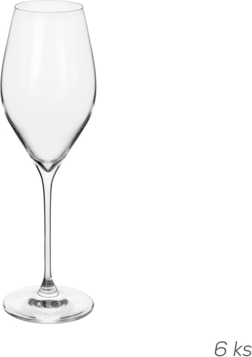 Proseccoglazen Swan 0,32 l, set van 6 stuks