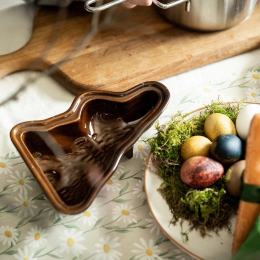 Decorative rabbit shape for festive serving