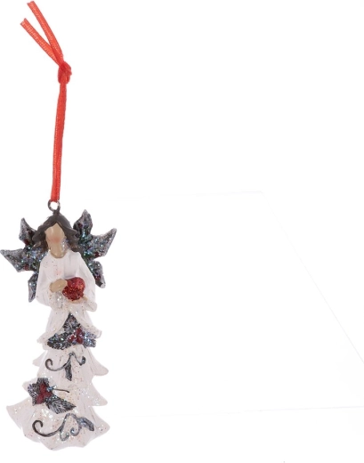 Ceramic Christmas Angel – hanging decoration 11 cm