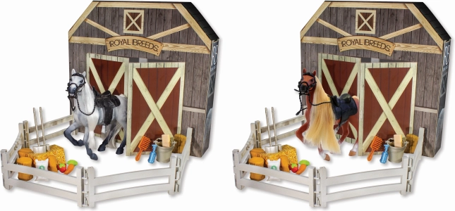 Horse with Accessories Royal Breeds 17 cm