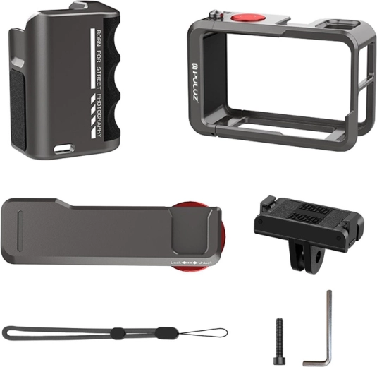 Cold shoe et bouton-palette d’obturateur