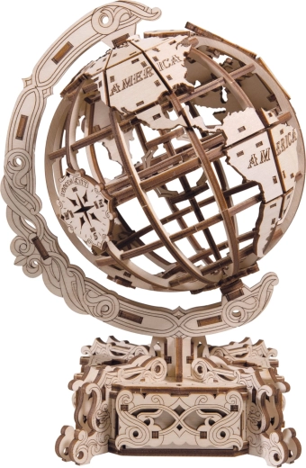Houten 3D-puzzel – globe WOODEN CITY