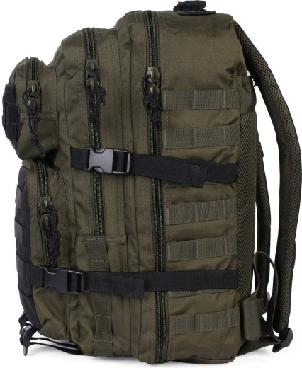 MOLLE webbing for expanding your gear