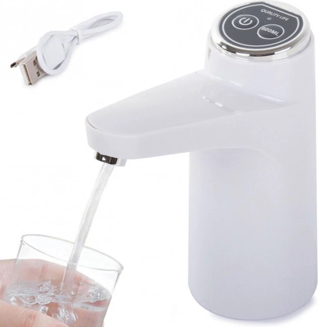 Elektrische waterdispenser met pomp en USB-opladen
