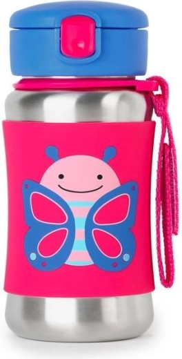 Zoo Butterfly Steel Bottle
