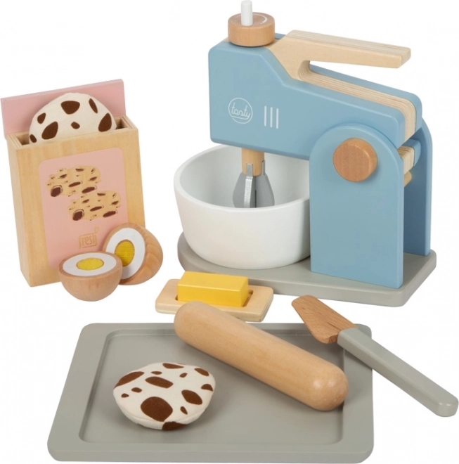 Wooden Kitchen Mixer with Accessories SMALL FOOT Tasty