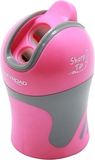 Keyroad sharpener for graphite pencils, pink