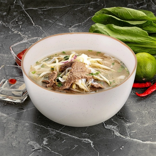 Large capacity for soups and bowls