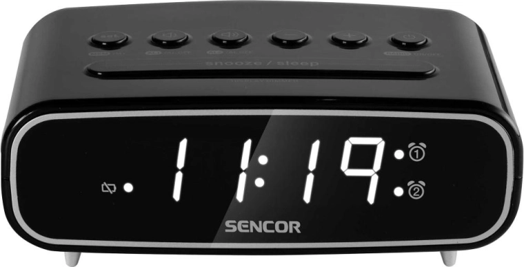Overzichtelijk wit led-display