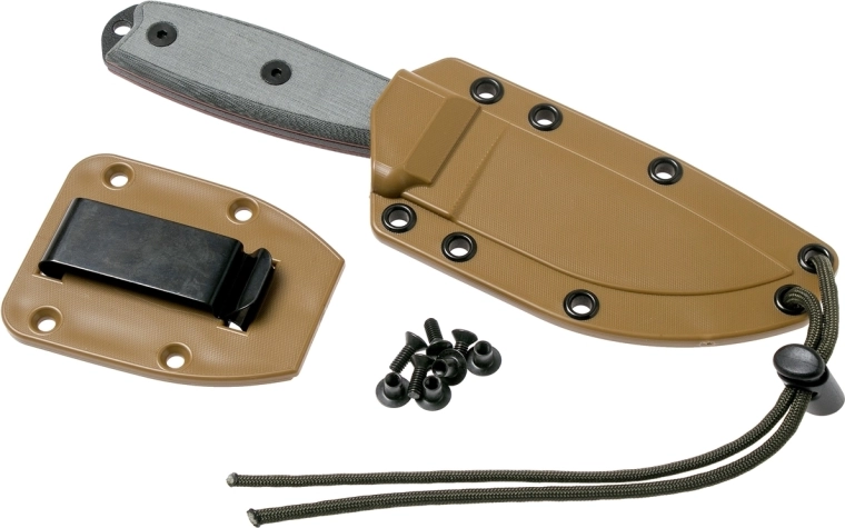 Coyote Kydex schede met MOLLE-bevestiging