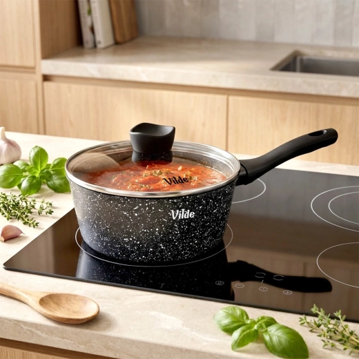 Compatibel met alle kookplaten en vaatwasserbestendig