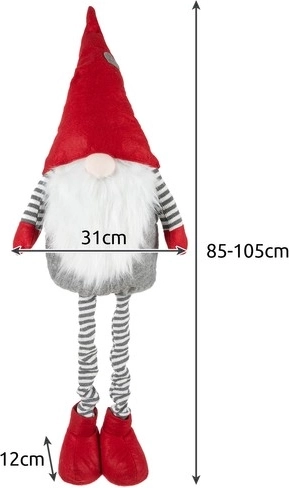 Teleskopische Höhe 85–105 cm