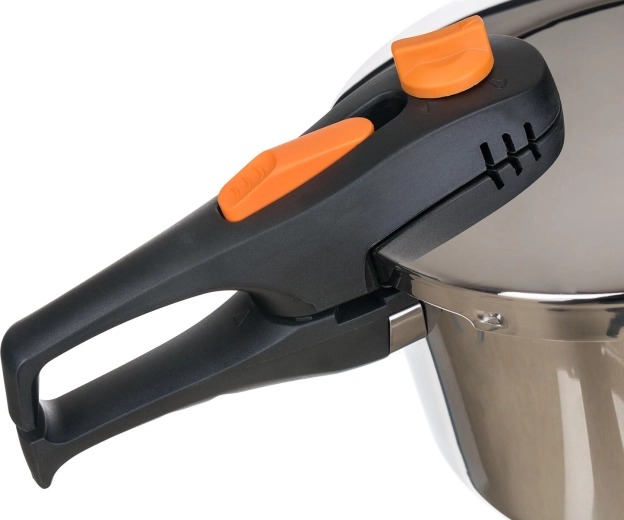 Comfortabele bediening met oranje elementen