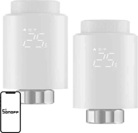 Sonoff ZigBee TRVZB Thermostatic Radiator Valve (2 pcs)