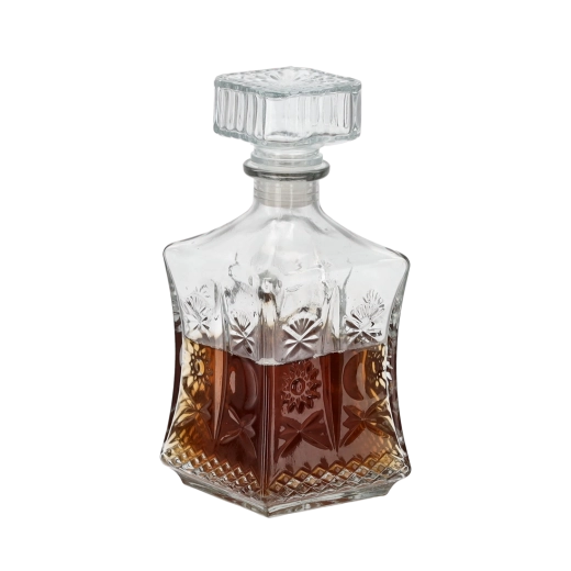 Glazen stop met afdichting voor het behoud van aroma