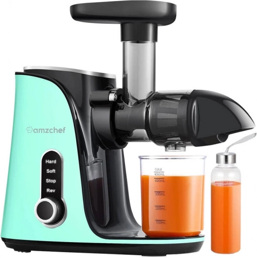 Extracteur de jus lent AMZCHEF vert