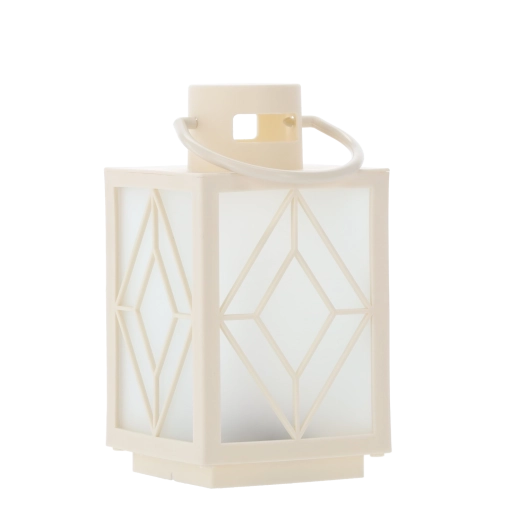 Elegantes weißes Design mit satinierten Einsätzen