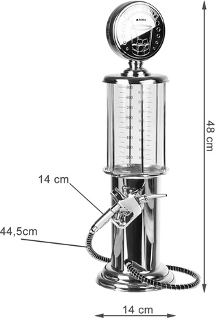 Inhoud 1 liter voor langer schenken