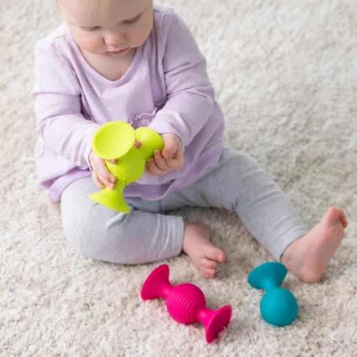 Textures and colors that invite touch