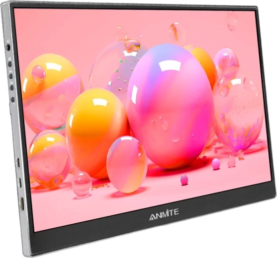 Anmite draagbare touchscreenmonitor 15,6" Full HD IPS met HDR
