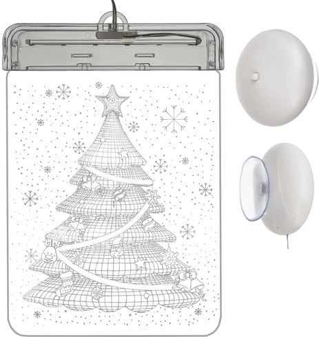 Stained Glass LED 3D – Christmas Tree – Christmas Tree
