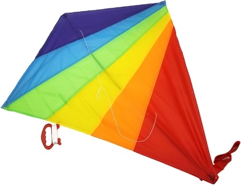Kleurrijke vliegende vlieger van nylon 88x81 cm