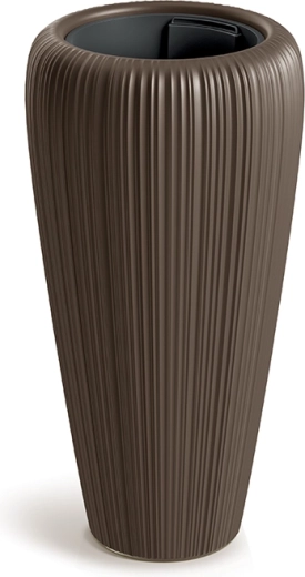 Blumentopf Orobo 39,5 cm haselnuss