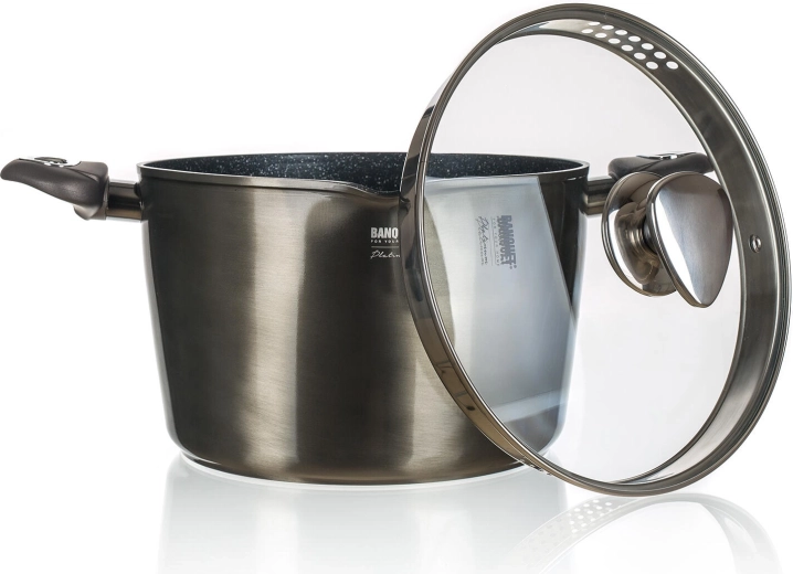 Praktische schenktuit en glazen deksel