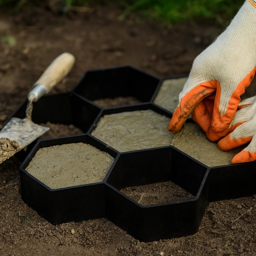 Easy concrete pouring and fast workflow