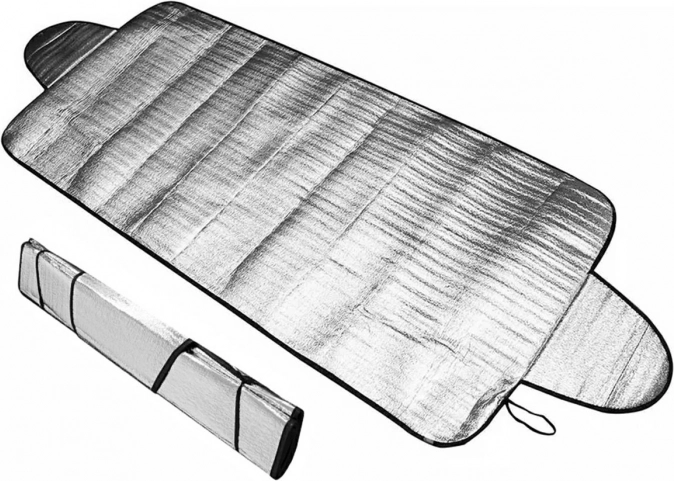 Aluminum Protective Sun and Frost Shield for Car XL
