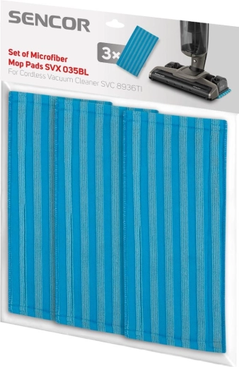 Sencor microfiber mop pad set for SVC 89/06/86