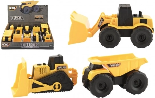 Set constructiemachines voor kinderen 12-14 cm
