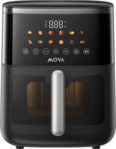 Heteluchtfriteuse MOVA FD10 Pro Max zwart