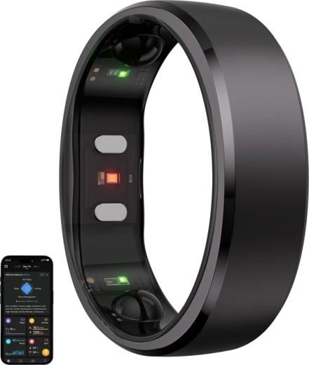 Bague connectée RingConn Gen 2, taille 12, noire