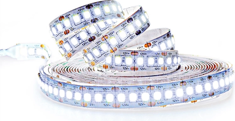Solight led-lichtstrip 5 m, 198 led/m, 16 W/m, koud wit