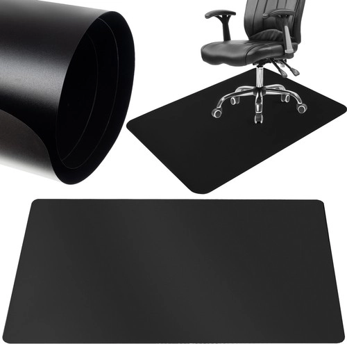 Tapis de protection pour chaise 130 × 90 cm – noir