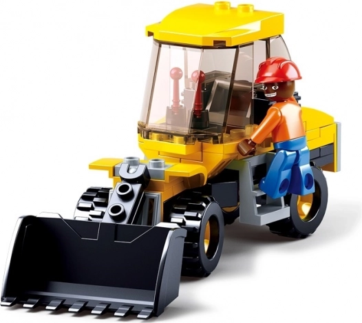 Sluban Town Constructeurs petite pelle chargeuse