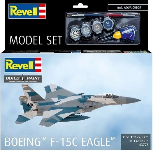 Kunststof model Boeing F-15C Eagle 1:72 startset