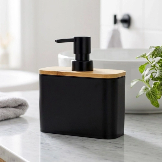 Praktische dispenser voor badkamer en keuken