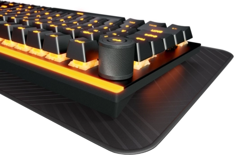 ARGB backlighting and multimedia 3D wheel