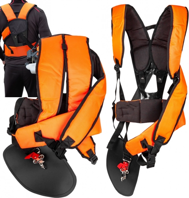 Harness for Gasoline Lawn Mowers