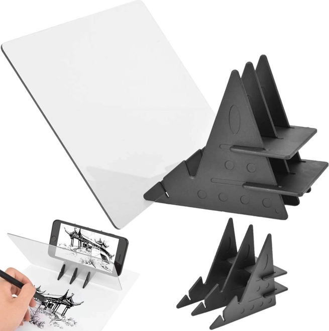 Optical Drawing Board for Transferring Images from Phone and Tablet A5