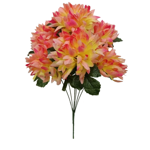 Realistic blooms with generous volume